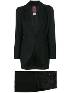 John Galliano Pre-Owned veste et pantalon de tailleur - Noir