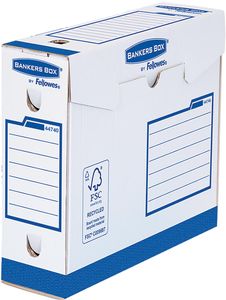 Bankers Box Basic archiefdoos Heavy Duty binnenft: 7,5 x 24,4 x 33 cm (b x h x d)