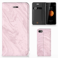 iPhone 7 | 8 | SE (2020) | SE (2022) Standcase Marble Pink - Origineel Cadeau Vriendin