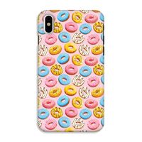 Pink donuts: iPhone XS Tough Case - thumbnail