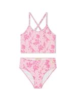 Michael Kors Kids bikini à logo imprimé - Rose