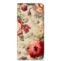 Smart Cover voor OPPO A96 | A76 Bloemen