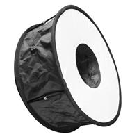 Walimex Pro softbox RoundLight opvouwbare softbox voor opsteekflits, 46 cm