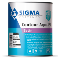 Sigma Contour Aqua Satin