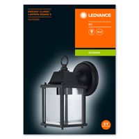 LEDVANCE ENDURA® CLASSIC LANTERN L 4058075206625 Buitenlamp (wand) LED E27 Zwart - thumbnail