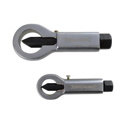 Silverline Moerensplijter Set - 2 t/m 15 mm en 15 t/m 22 mm - 2 delig