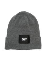 Dkny Kids bonnet à patch logo - Gris - thumbnail