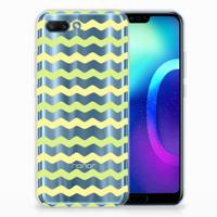 Huawei Honor 10 TPU bumper Waves Yellow