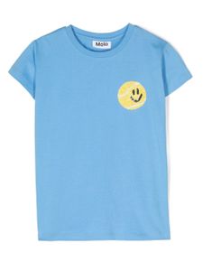 Molo t-shirt Tennis Smile en coton biologique - Bleu