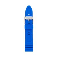 Horlogeband Fossil S221317 Silicoon Blauw 22mm - thumbnail