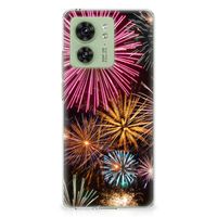 Motorola Edge 40 Silicone Back Cover Vuurwerk - thumbnail