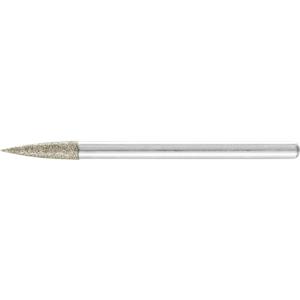 PFERD 36443020 Diamant-slijpstift kogel 6 x 6 mm stift-Ø 3 mm Diameter 3 mm 1 stuk(s)