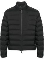 Moncler doudoune à logo embossé - Noir - thumbnail