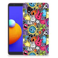 Samsung Galaxy A01 Core Silicone Back Cover Punk Rock