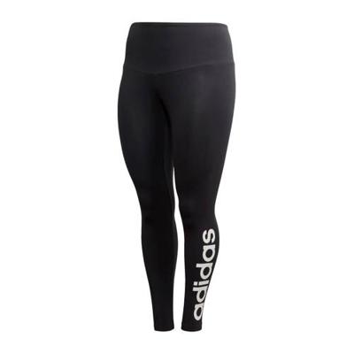adidas Performance Plus Size sportlegging zwart/wit