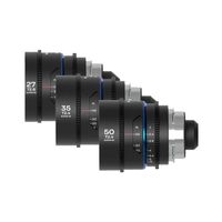 Laowa 27/35/50 S35 Nanomorph Cine Bundle Blue PL/EF-mount - thumbnail