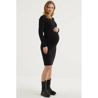 wehkamp zwangerschapsjurk met plooien zwart wehkamp zwangerschapsjurk met plooien zwart