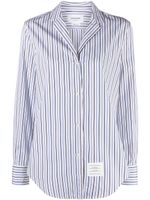 Thom Browne chemise à rayures - Blanc