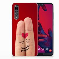 Huawei P20 Pro Silicone Back Cover Liefde - Origineel Romantisch Cadeau