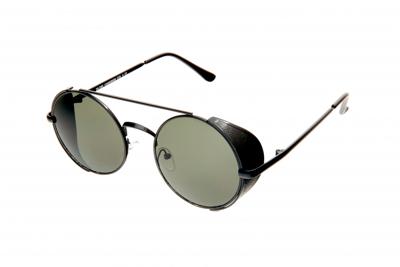 Kost zonnebril unisex zwart/groen (20 095)