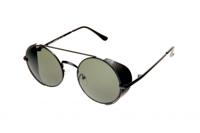 Kost zonnebril unisex zwart/groen (20 095)