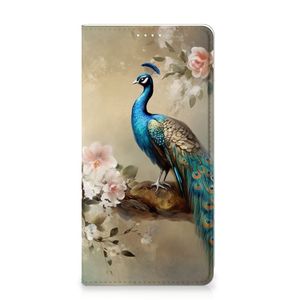 Hoesje maken voor Samsung Galaxy A51 Vintage Pauwen