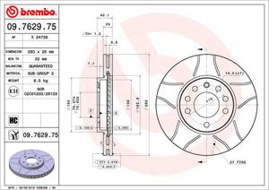 Remmenset, remschijf BREMBO, Remschijftype: Binnen geventileerd, Inbouwplaats: Achteras: , u.a. für Vauxhall, Opel, Chevrolet