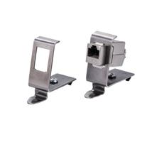 Roline Montagerailadapter DIN-rails 1 poort Zilver (metallic) - thumbnail