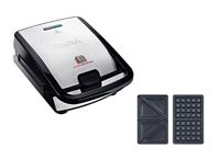Tefal Snack Collection SW852D Multisnack apparaat ( wafelijzer en tosti-ijzer)
