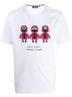 Mostly Heard Rarely Seen 8-Bit t-shirt Pink Trio à imprimé graphique - Blanc - thumbnail