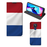 Motorola Moto G9 Play Standcase Nederlandse Vlag