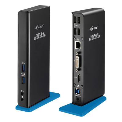 USB 3.0 Dual Docking Station - Dockingstation - USB - DVI, HDMI - GigE