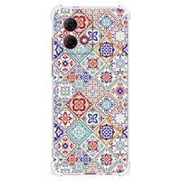 Motorola Moto G84 Anti-Shock Hoesje Tiles Color - thumbnail