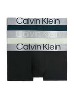 Calvin Klein - 3p Low R Trunk - Steel Micro - - thumbnail