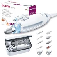 Beurer MP 62 manicure/pedicure set, elektrische nagelvijl met 10 hoogwaardige nagelverzorgingshulpstukken, LED-licht, traploze snelheidsregeling, met opbergetui