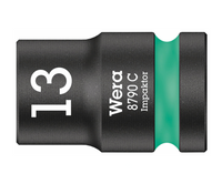 Wera 8790 C Impaktor Dop met 1/2"-aandrijving, 19 x 38 mm - 05004576001