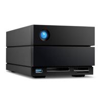 LaCie 2big Dock 16 TB Harde schijf array Thunderbolt 4, DisplayPort, USB 3.2 Gen 2 (USB 3.1) Zwart STLG16000400 - thumbnail