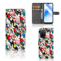 OPPO A16/A16s/A54s Telefoonhoesje met Pasjes Birds - thumbnail