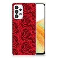 Samsung Galaxy A33 5G TPU Case Red Roses - thumbnail