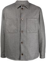 Canali surchemise en tweed - Gris