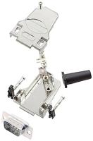 Encitech D45ZF09-DMP-W-K 6355-8047-01 D-SUB Stiftleisten-Set 45° Polzahl: 9 Lötkelch 1 pc(s)