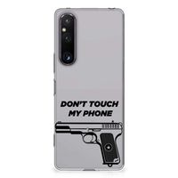 Sony Xperia 1 V Silicone-hoesje Pistol DTMP - thumbnail