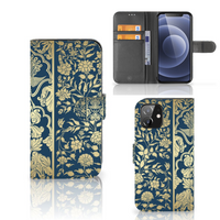 iPhone 12 | 12 Pro (6.1") Hoesje Beige Flowers