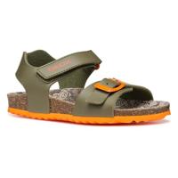 Geox J Ghita Boy B, sandalen voor kinderen en jongeren, legeroranje, 28 EU