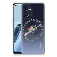 OPPO Reno 7 5G | Find X5 Lite Telefoonhoesje met Naam Boho Dreams - thumbnail