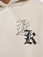 Karl Kani / Hoody Woven Signature Washed Print in beige