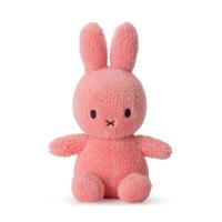 nijntje Miffy Sitting Terry roze knuffel 23 cm
