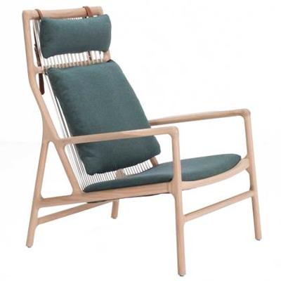 Gazzda Dedo lounge chair whitewash Main Line Flax Greenford  32