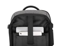 Manhattan Notebook-Rucksack mit Gerätefächern für Laptops bis zu 17,3,Tablets bis zu 11 Laptoprugzak Geschikt voor max. (laptop): 43,9 cm (17,3) Grijs - thumbnail