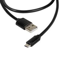 Vivanco USB-kabel USB 2.0 USB-A stekker, USB-micro-B stekker 2.00 m Zwart 36292